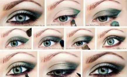 Machiaj smokey eyes pentru ochi albaștri, instrucțiuni pas cu pas 100 de fotografii (machiaj) Machiaj smokey eyes pentru ochi albaștri, pas-cu-100 fotografie
