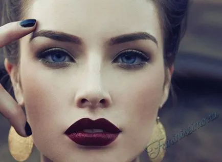 Machiaj pentru ochi albaștri Smokey Eyes (pas cu pas fotografii și video)