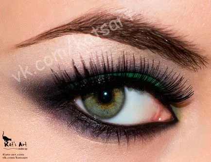 Machiaj pentru ochi verzi brunete - sfaturi de la palatul regine