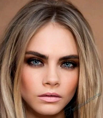 Machiaj pentru ochi albaștri Smokey Eyes (pas cu pas fotografii și video)
