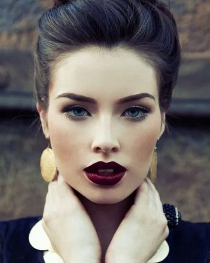 Machiaj pentru brunete - fotografie și video (make-up) Machiaj pentru brunete - foto și video