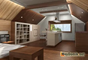 Mansarda (mansarda) cu mâinile sale - construcția dispozitivului, instalarea foto-video