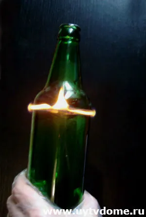 Master class cum să taie firul sticla - simplu! (Ai tăiat firul sticla) Master class cum să taie firul sticla - simplu!
