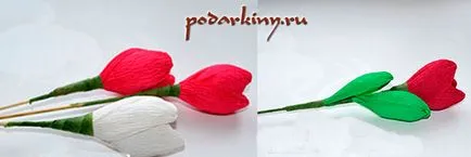 Master class cum să faci o grămadă de lalele de la dulciuri