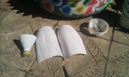 Master class - o grădină păun de sticle de plastic - decora viața cu propriile sale mâini - la punctul de colectare
