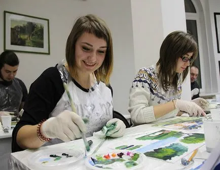 Master class în pictură în ulei din studioul yadoart, lecții de pictură în ulei din Moscova (ulei) Master class în pictură în ulei din studioul yadoart, lecții de pictură în ulei din Moscova
