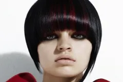 Repere pe păr negru imagine, cum se face (evidențierea) Repere pe păr negru imagine, cum se face