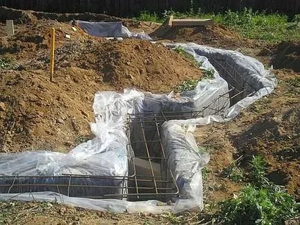 Design monolitic fundație benzi dispozitiv, procedura de construcție (monolit) fundații benzi monolitice de proiectare dispozitiv, comanda constructii