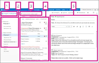 Noțiuni de bază cu aplicația Outlook Web (prin dublu-clic pe un gol) Noțiuni de bază cu aplicație web Outlook