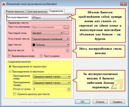 Multileader în AutoCAD