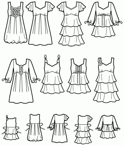 rochii elegante pentru fete cu modele mâinile lor și schema de tricotat (elegant) rochii elegante pentru fete cu modele mâinile lor și schema de tricotat