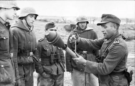 antitanc german grenada Panzerfaust faustpatron, caracteristicile de performanță caietul de sarcini,