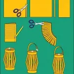 jucării de Crăciun de hârtie cu propriile lor mâini (Anul Nou) Crăciun bile de hârtie cu mâinile