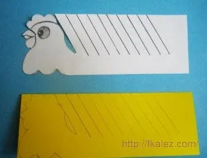 Crăciun meserii „cocoș și găină“ a hârtiei cu mâinile (ideea de sarbatori) Crăciun meserii „cocoș și găină“ a hârtiei cu mâinile