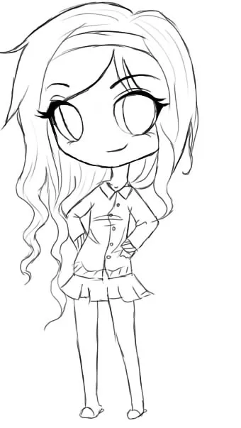 Cum să te atragă într-un anime, lessdraw (lessdraw) Cum să te atragă într-un anime, lessdraw