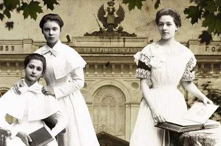 De fapt, a adus tânăra doamnă în Institutul pentru Noble Maidens (femei) De fapt, a adus tânăra doamnă în Institutul pentru Noble Maidens