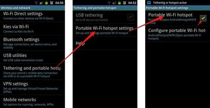 Cum de a crea un hotspot Wi-Fi pe telefon (punct) Cum de a crea un punct de acces Wi-Fi pe telefon