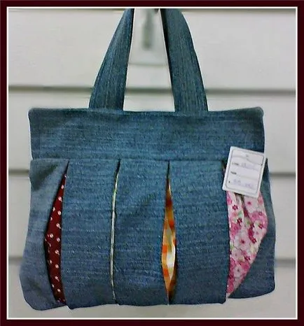 Cum să coase un sac denim cu mâinile lor (lor) Cum să coase un sac denim cu mâinile