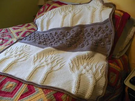 Arborele de croșetat Blanket Life, buclele mele