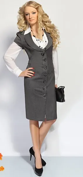 tunici de birou, rochie la modă