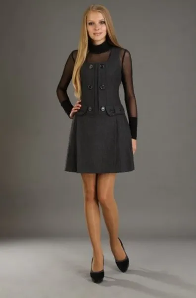 tunici de birou, rochie la modă