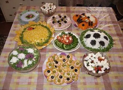 decor masa de ziua copilului (foto) (foto) Tabelul decorare de ziua copilului (foto)