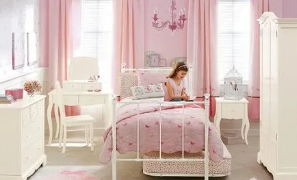 Efectuarea de dormitoare pentru copii pentru selectarea fete de mobilier, tapet, decor, 26 de fotografii pentru camere de copii frumoase lui