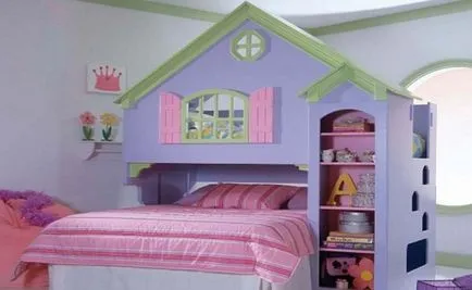 Efectuarea de dormitoare pentru copii pentru selectarea fete de mobilier, tapet, decor, 26 de fotografii pentru camere de copii frumoase lui