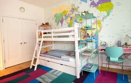 Decorarea pereților în pepinieră 100 de fotografii de interior