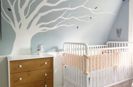Decorarea pereților în pepinieră 100 de fotografii de interior