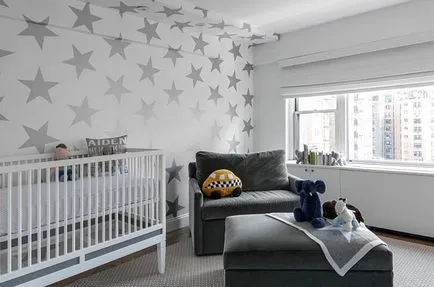 Decorarea pereților în pepinieră 100 de fotografii de interior
