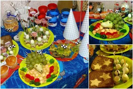 decor de masă de ziua copilului (foto) (Data nasterii) Tabelul decorare de ziua copilului (foto)