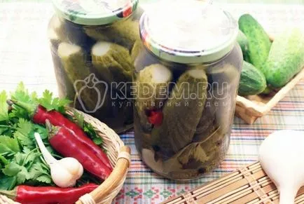 castraveti murati - retete crocante