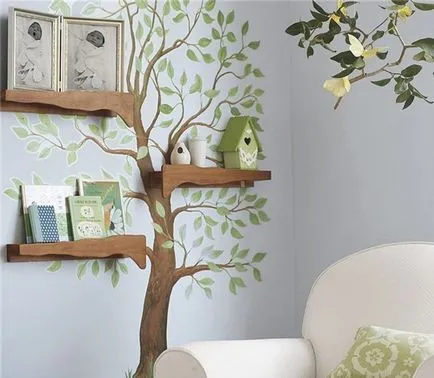 Decorarea pereților în pepinieră 100 de fotografii de interior