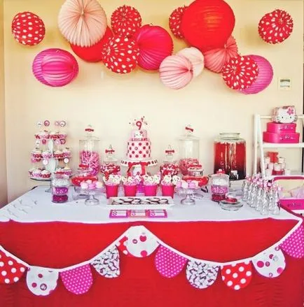 decor masa de ziua copilului (foto) (foto) Tabelul decorare de ziua copilului (foto)