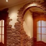 Finisare hol piatră - 80 fotografii de idei noi de la designeri