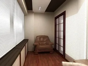 Finisare tavan, un balcon și o logie cu mâinile lor (gol) Finisare tavan, un balcon și o logie cu mâinile lor