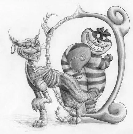 În cazul în care a făcut Cheshire pisica mare ilustrație! (Cheshire) În cazul în care a făcut Cheshire pisica mare ilustrație!