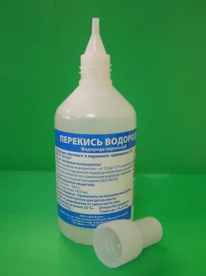 peroxid de hidrogen pârli