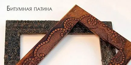 Patina patina pe metal, mobilier din lemn, fatade cu mâinile lor