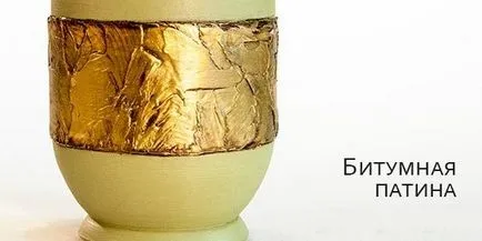 Patina patina pe metal, mobilier din lemn, fatade cu mâinile lor
