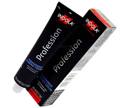 Paleta de culori de vopsea pentru compania Indola păr produce 100 tentă rezistentă (colorant) Paleta de culori de vopsea pentru compania Indola păr produce 100 umbra persistente