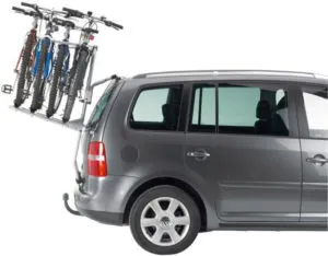 Transportul de biciclete pe masina este capabil și tipuri de elemente de fixare