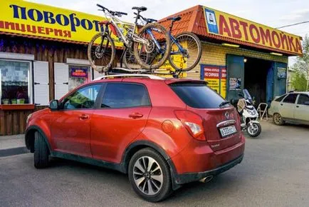 Transportul de biciclete de fixare auto și suportul pentru masina