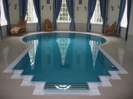 piscine overflow, principiul de funcționare piscină infinită, circuitul care include