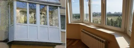 Ferestre din plastic de pe geamul de balcon loggii, instalare, glazura propriile lor mâini, ceea ce este mai bine