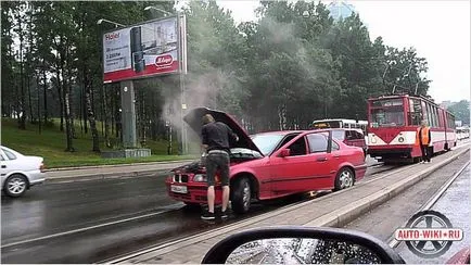 De ce fierbe motor - supraîncălzirea motorului (pentru un motiv oarecare) De ce fierbe motor - supraîncălzirea motorului