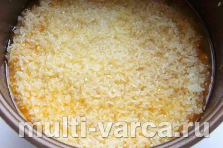 Pilaf în multivarka porc Polaris (Polaris) Pilaf în multivarka Polaris cu carne de porc