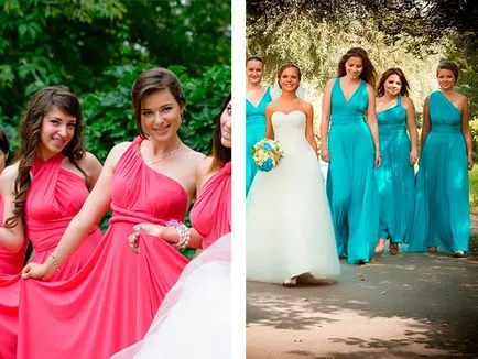 Rochie pentru fotografii domnișoarele de știri (mireasa) Rochie pentru domnisoarele de onoare fotografii de știri