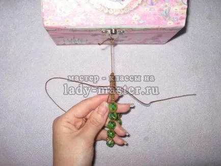 Shamballa tip brățară pentru incepatori, de master - clasa cu fotografii, pas cu pas